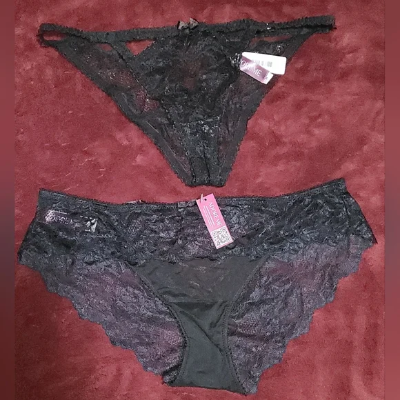 NWT AdoreMe 6-pc Set 34DDD Tatum Bra + 5 Medium Cheekies - Picture 5 of 11